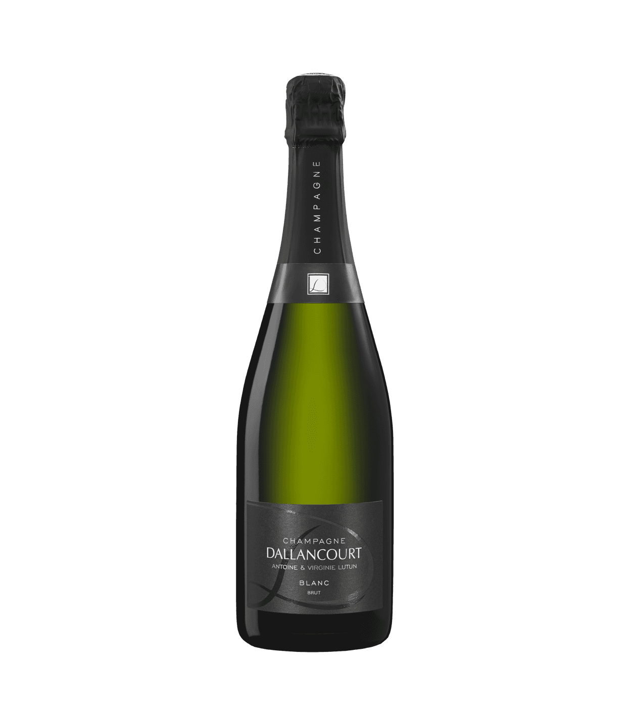 Bouteille de Champagne Dallancourt, cuvée Blanc